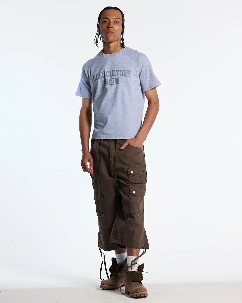TROPHY TEE HEATHER GREY 5