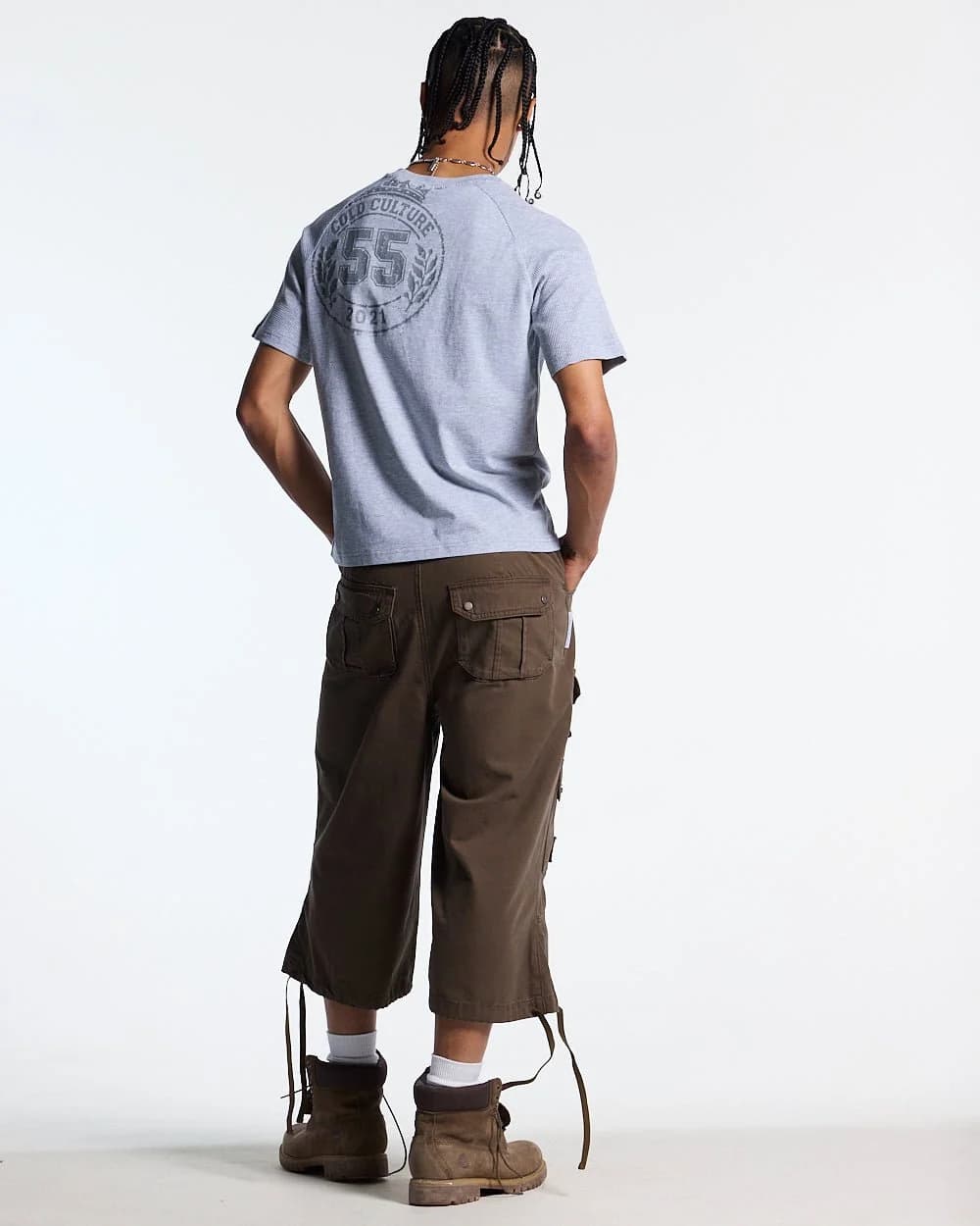 TROPHY TEE HEATHER GREY 6