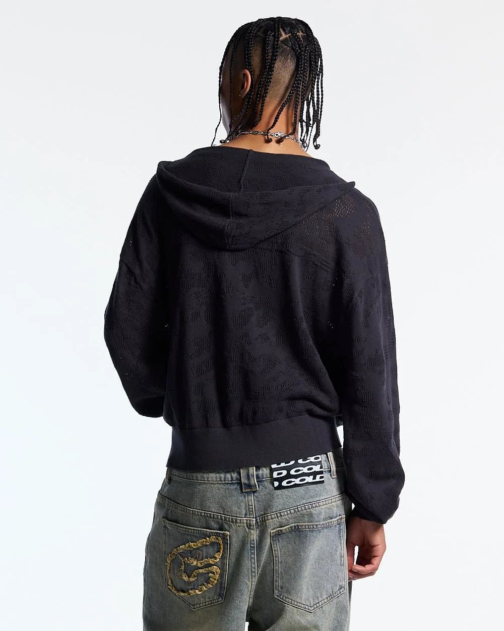 HURRACAINE ZIP KNIT BLACK 4