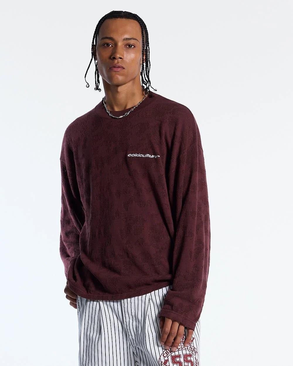 HURRACAINE LONGSLEEVE KNIT BROWN 2