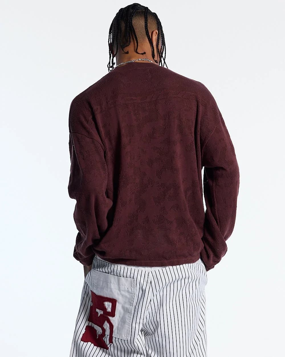 HURRACAINE LONGSLEEVE KNIT BROWN 4