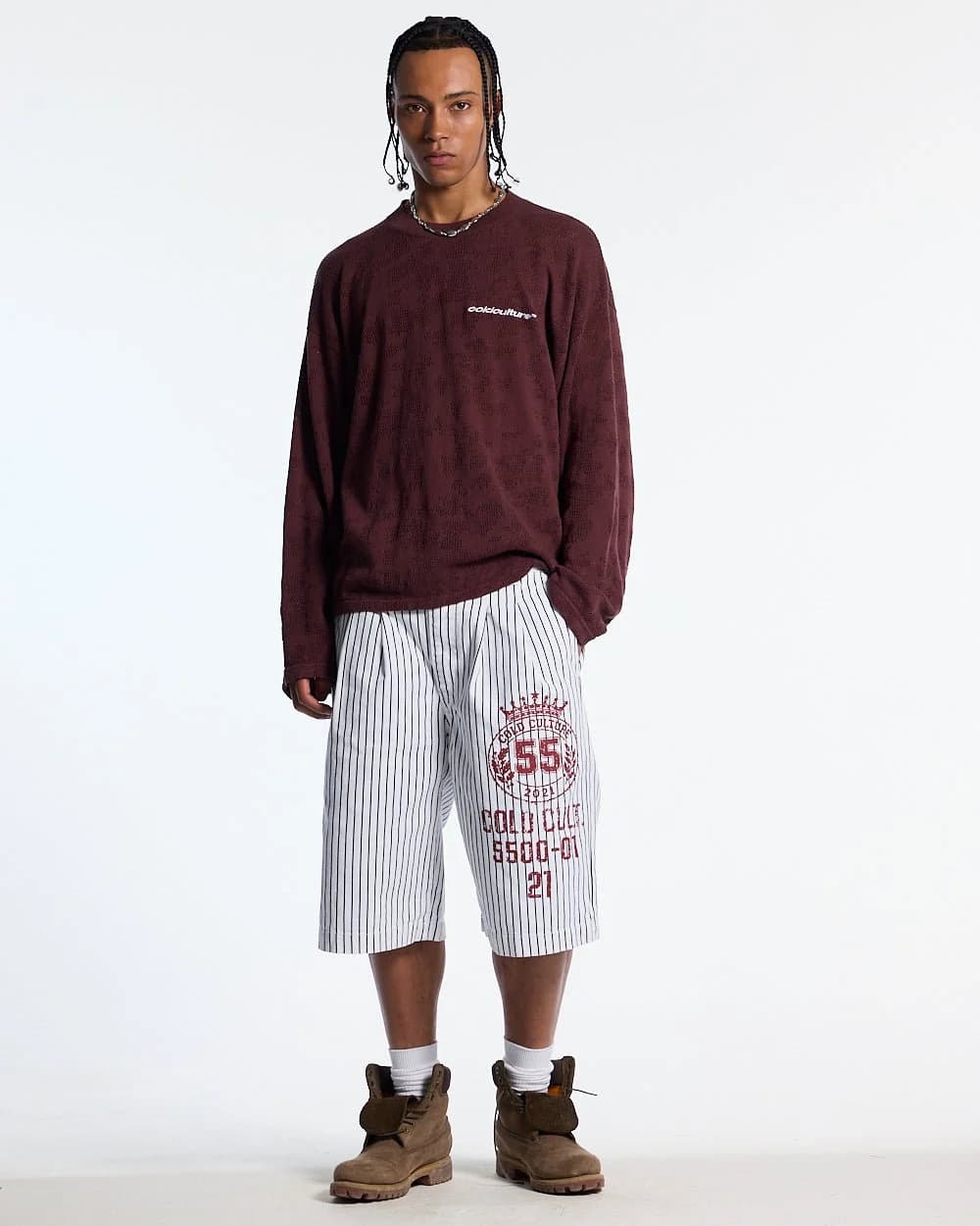 HURRACAINE LONGSLEEVE KNIT BROWN 6
