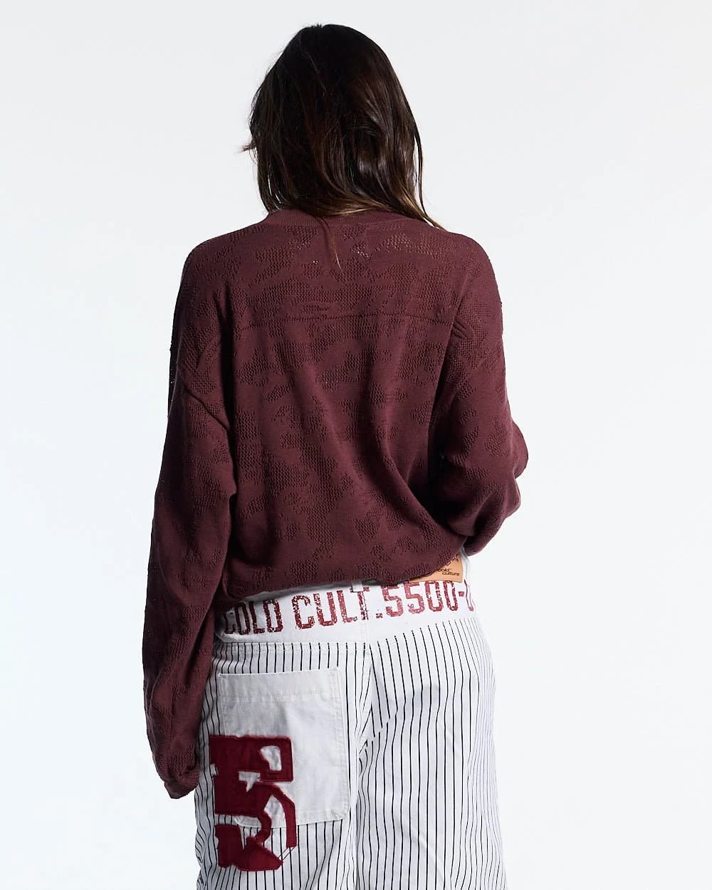 HURRACAINE LONGSLEEVE KNIT BROWN 10