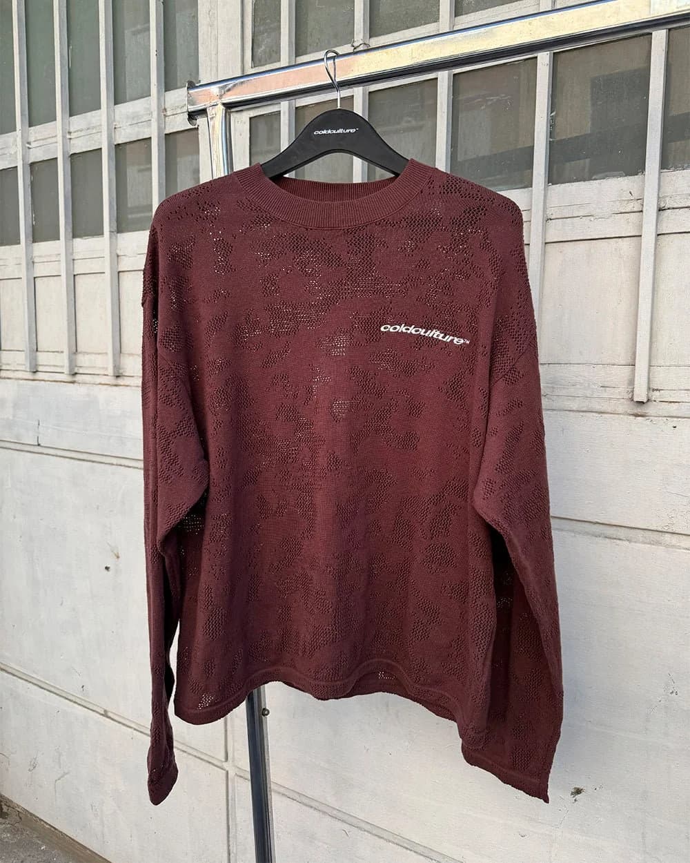 HURRACAINE LONGSLEEVE KNIT BROWN 12