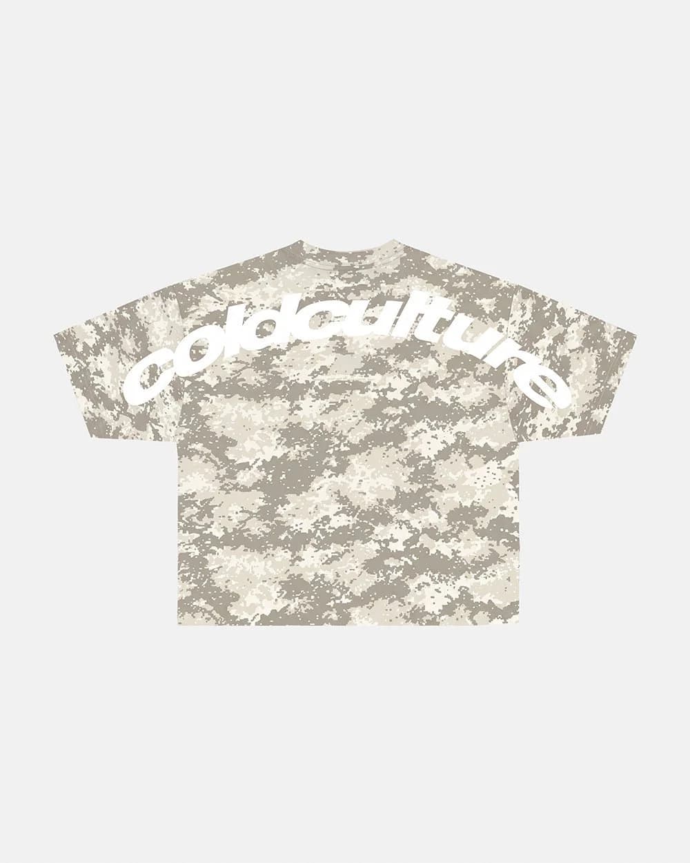 GROUND CURVED TEE GREEN by COLD CULTURE
