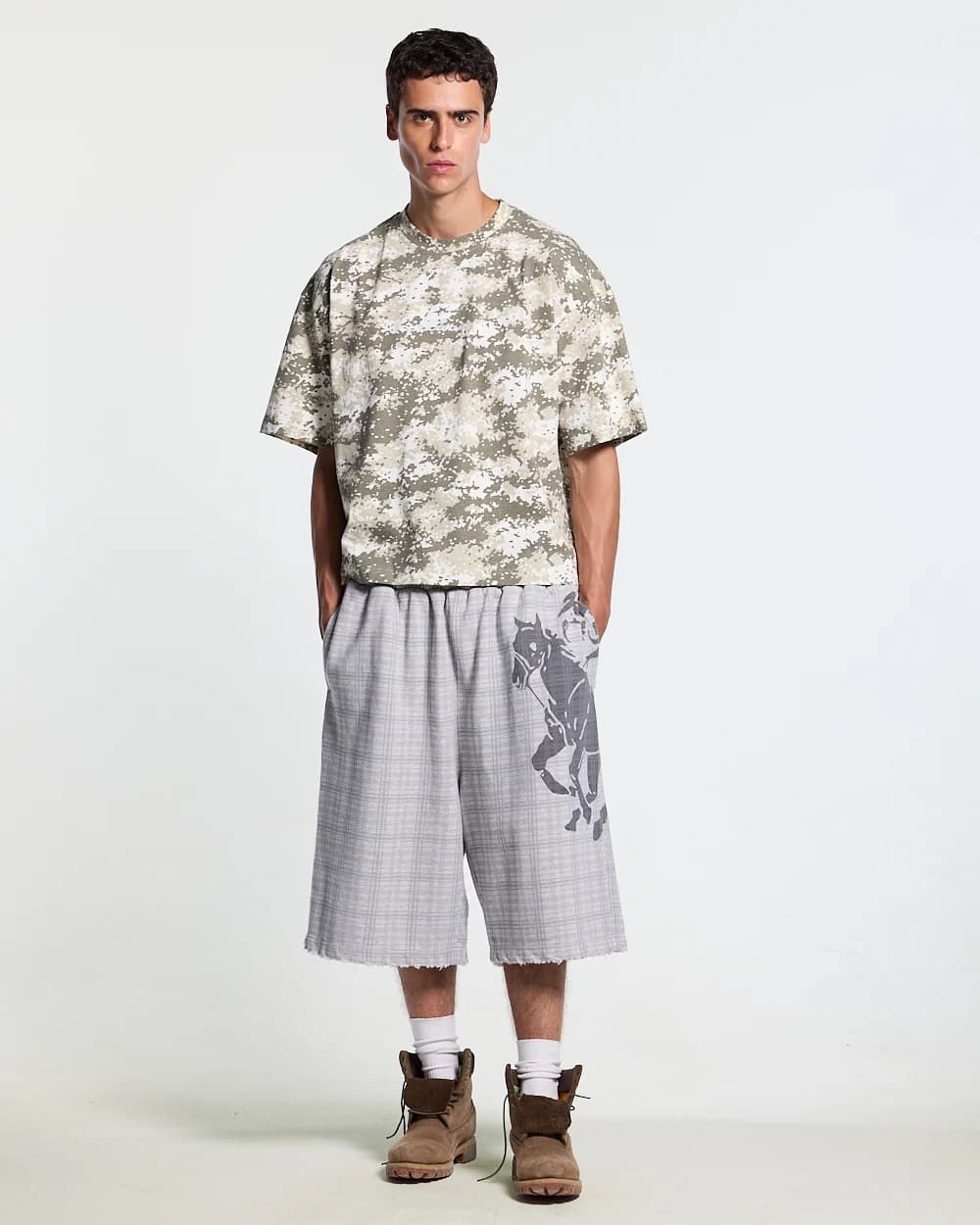 GROUND CURVED TEE GREEN 5