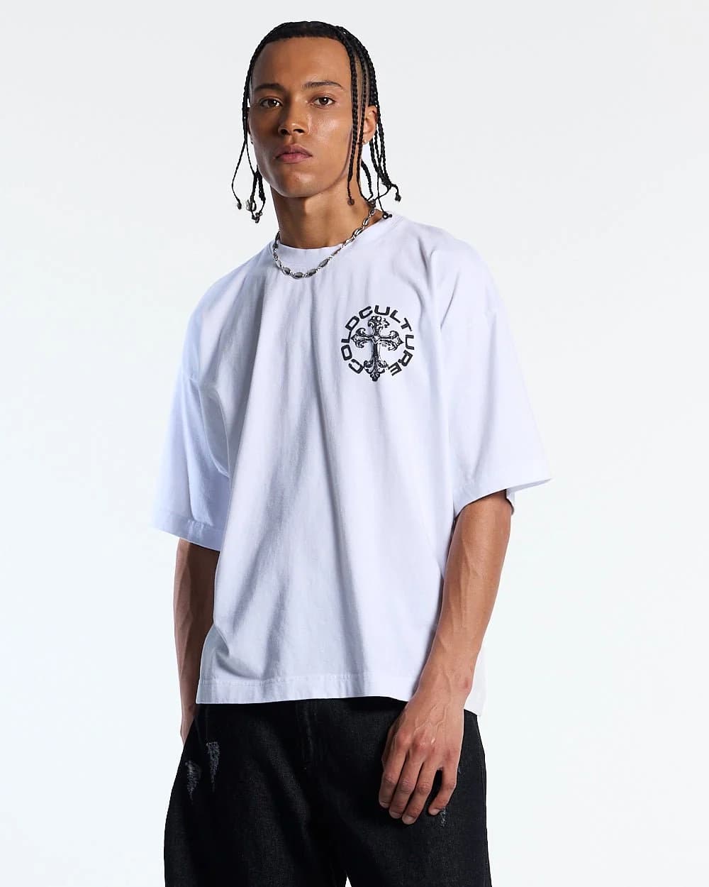 DISCHARGE TEE WHITE 4
