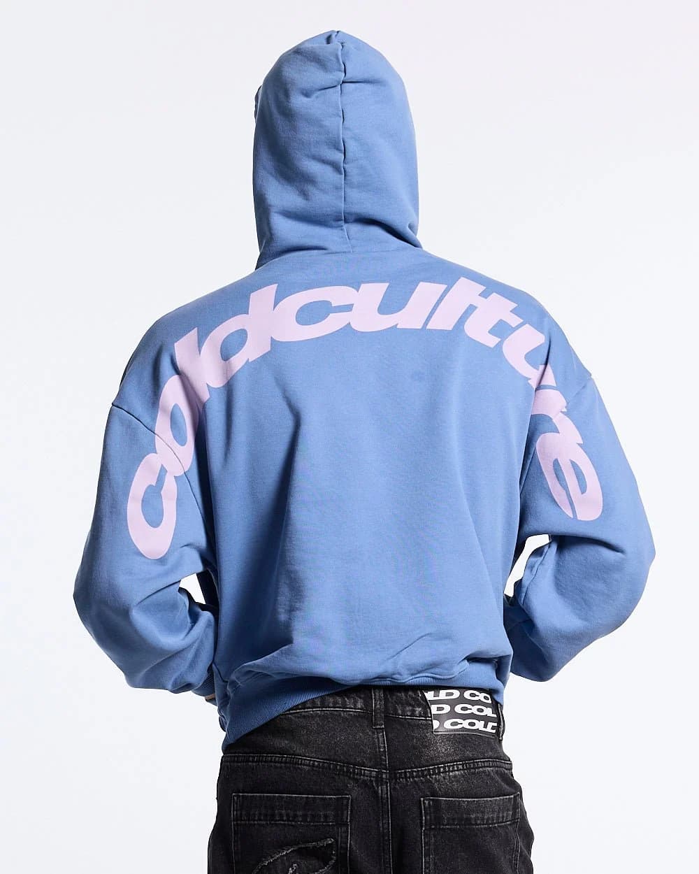 CURVED HOODIE NEW BLUE 2