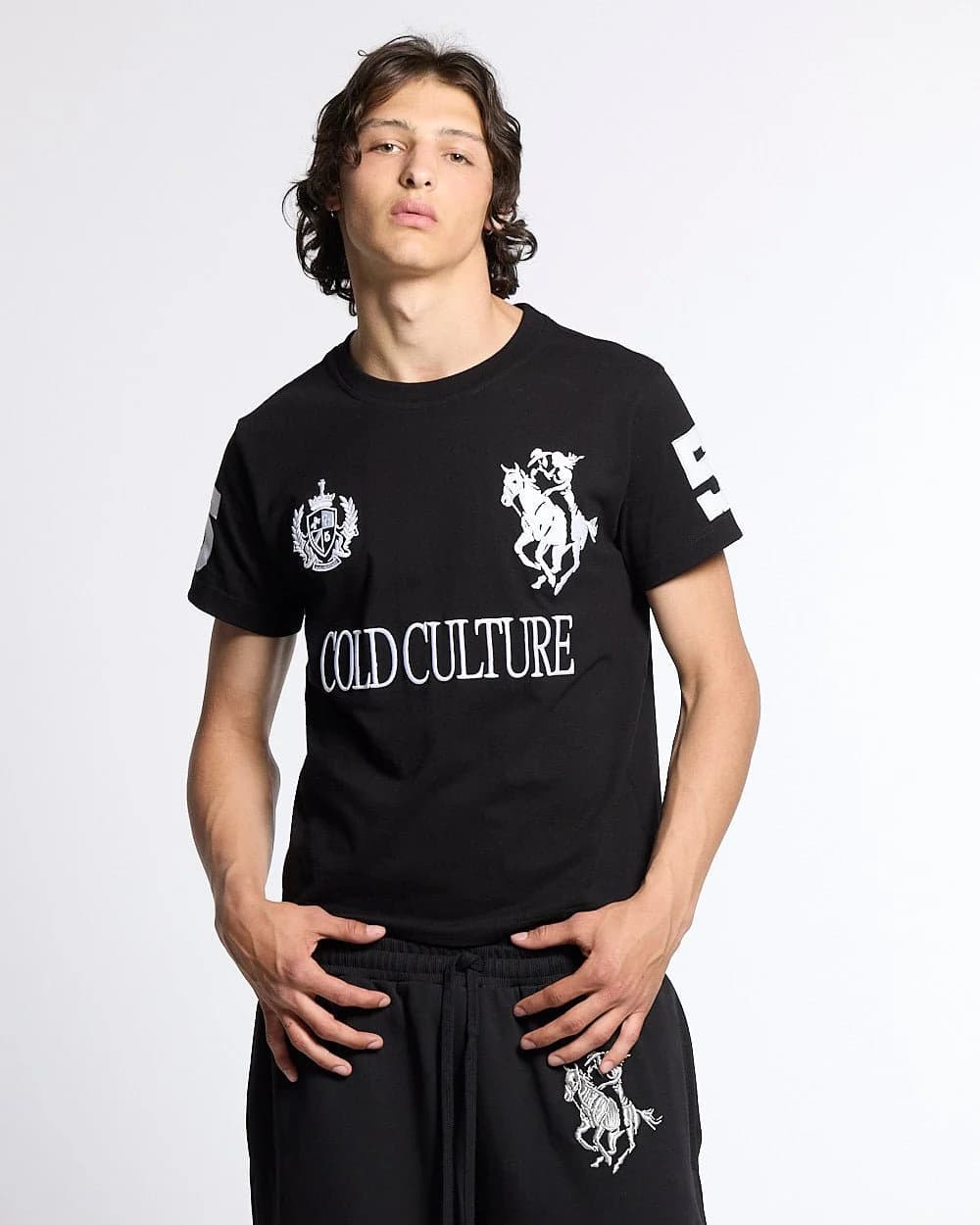 RIDING CLUB TEE BLACK 2