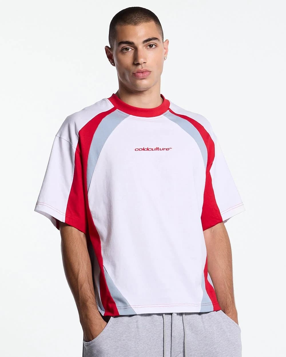 SPEED SPOKE TEE RED 2