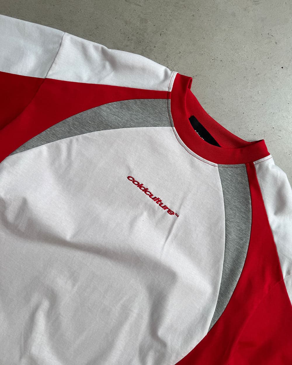 SPEED SPOKE TEE RED 9