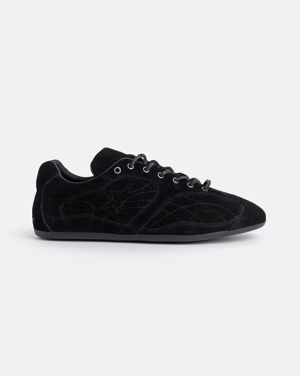 SILENT CODE SNEAKERS SUEDE BLACK by COLD CULTURE