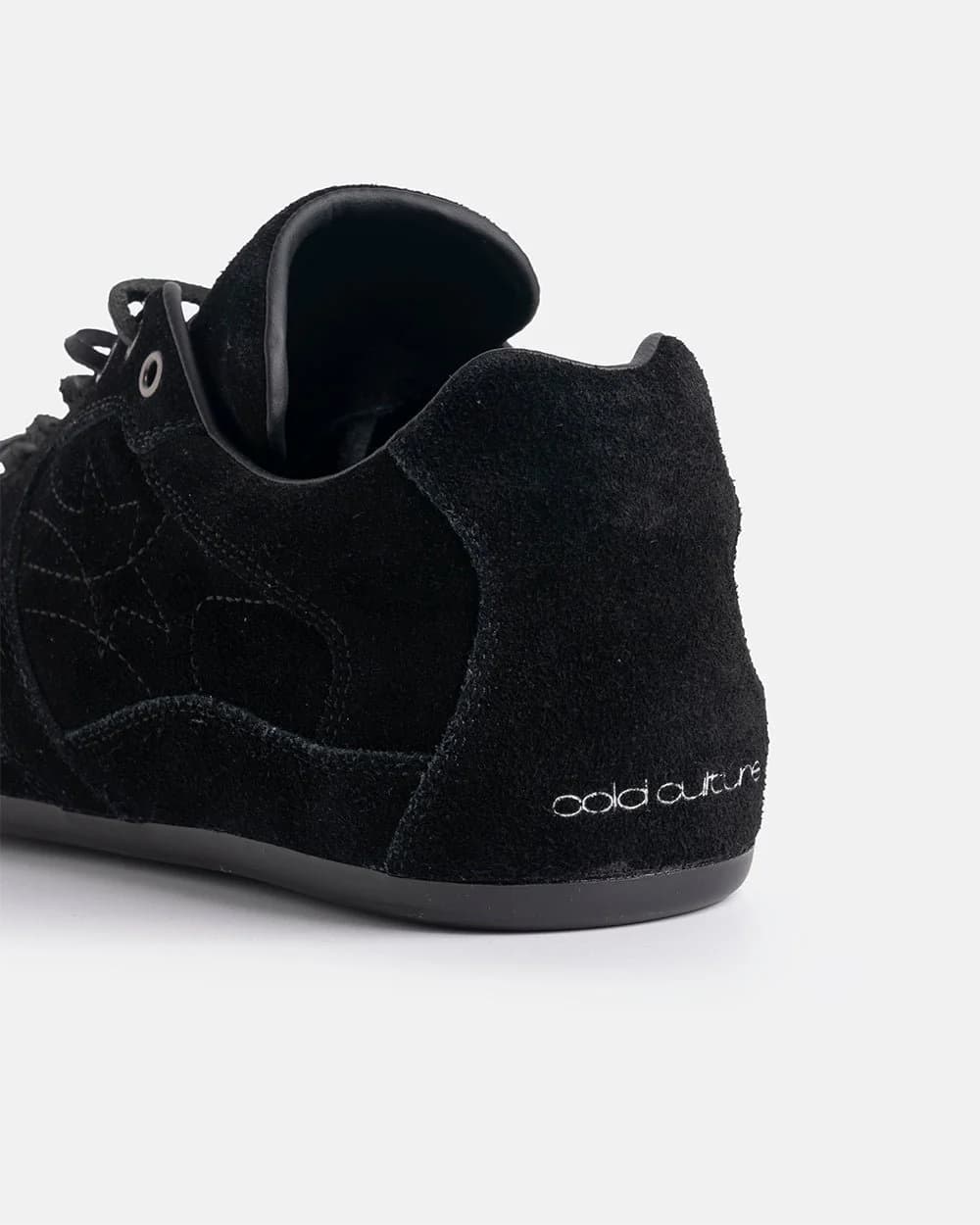 SILENT CODE SNEAKERS SUEDE BLACK 5