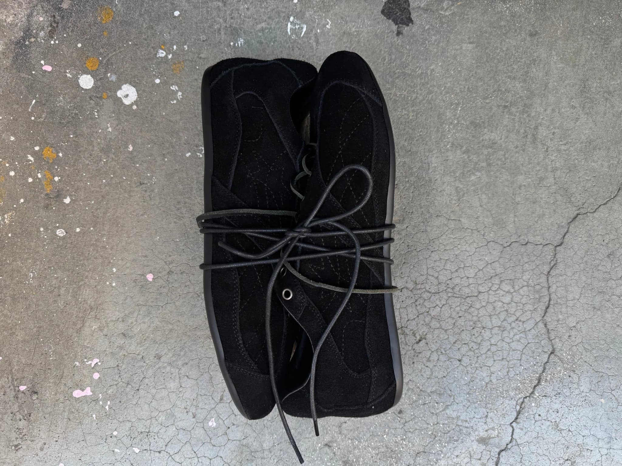 SILENT CODE SNEAKERS SUEDE BLACK 7