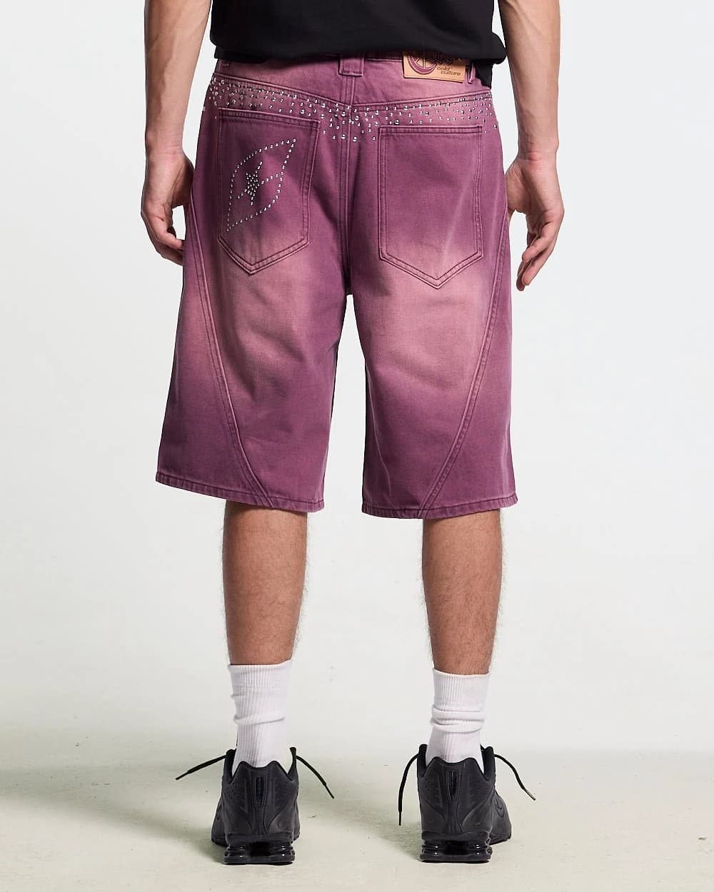 SPARK SHORTS BURGUNDY 2