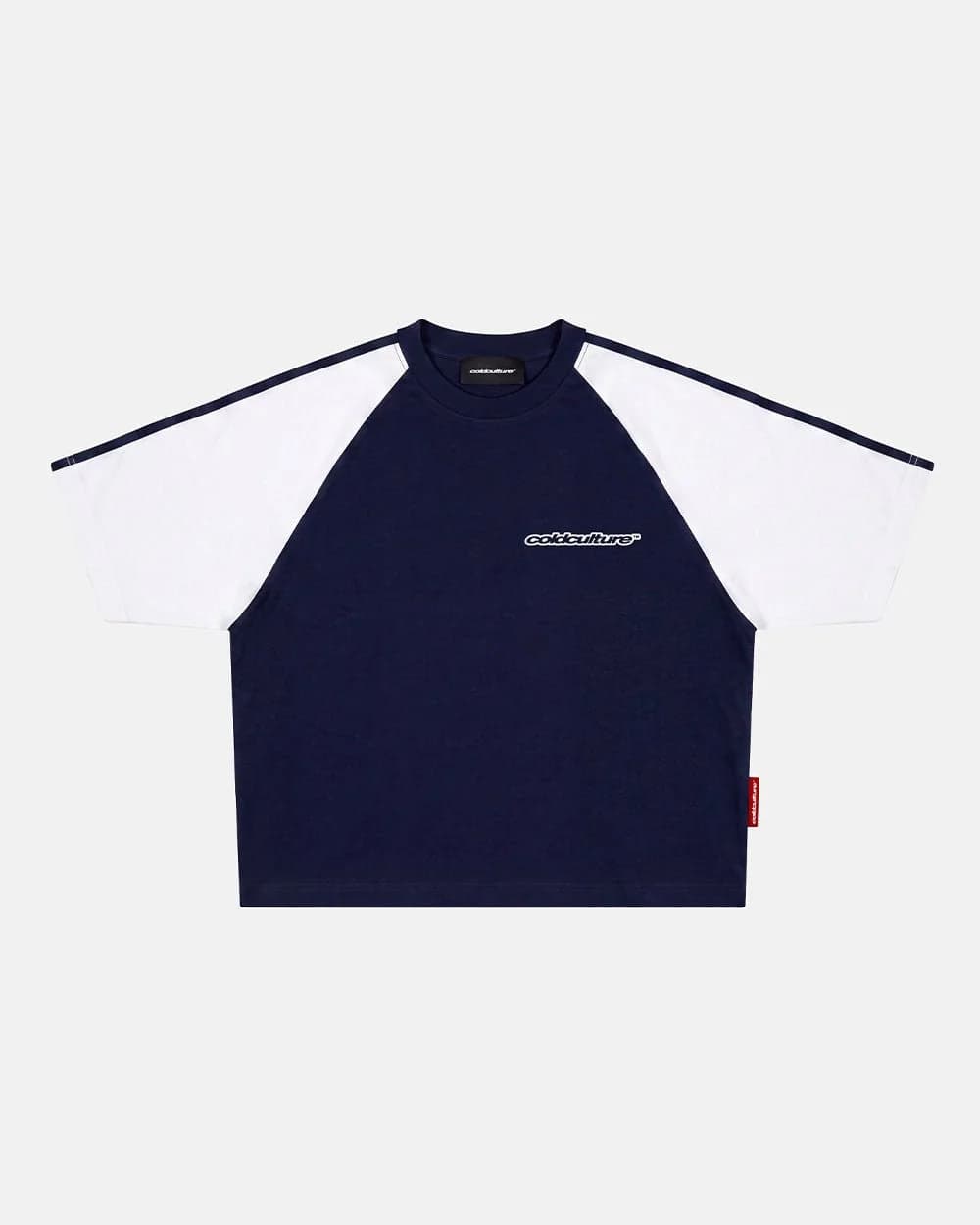 COMBO TEE NAVY by COLD CULTURE