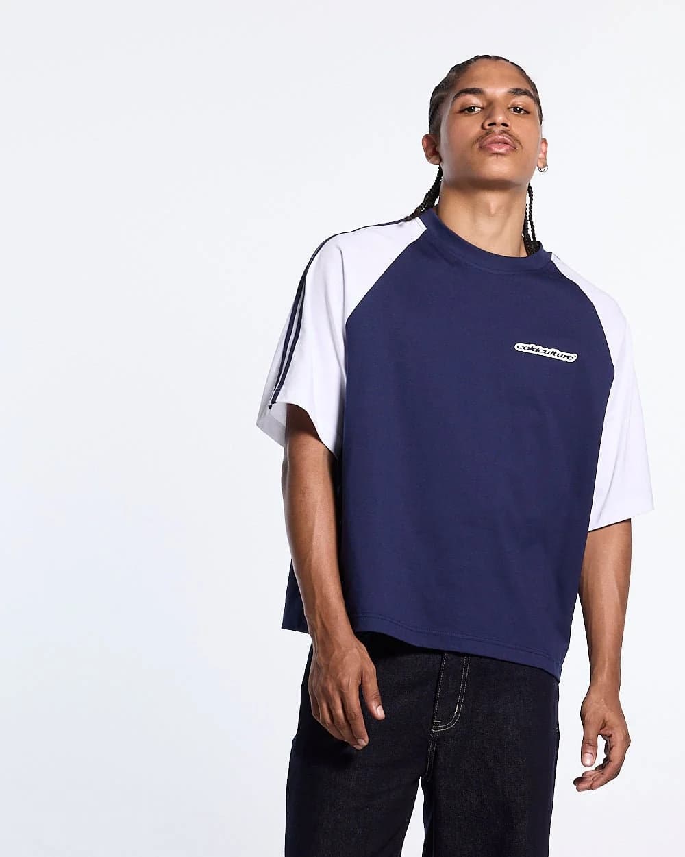 COMBO TEE NAVY 4