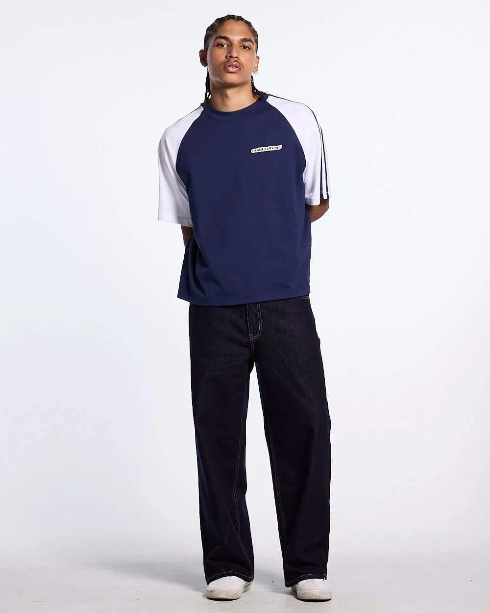 COMBO TEE NAVY 6