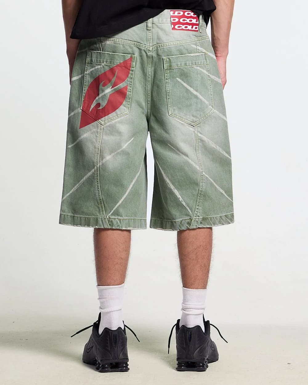 MUSIC RYTHIM SHORTS GREEN 2