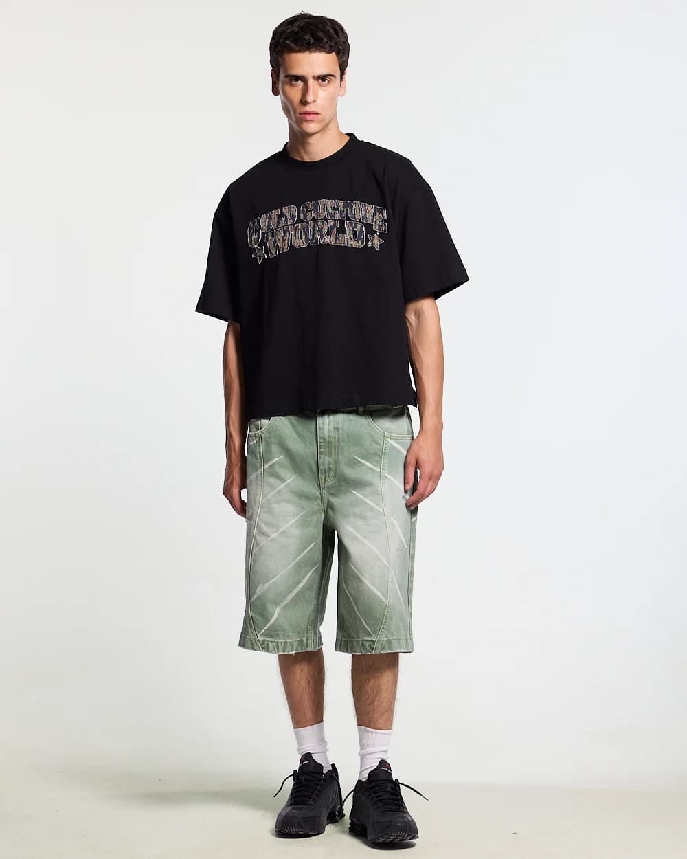 MUSIC RYTHIM SHORTS GREEN 6