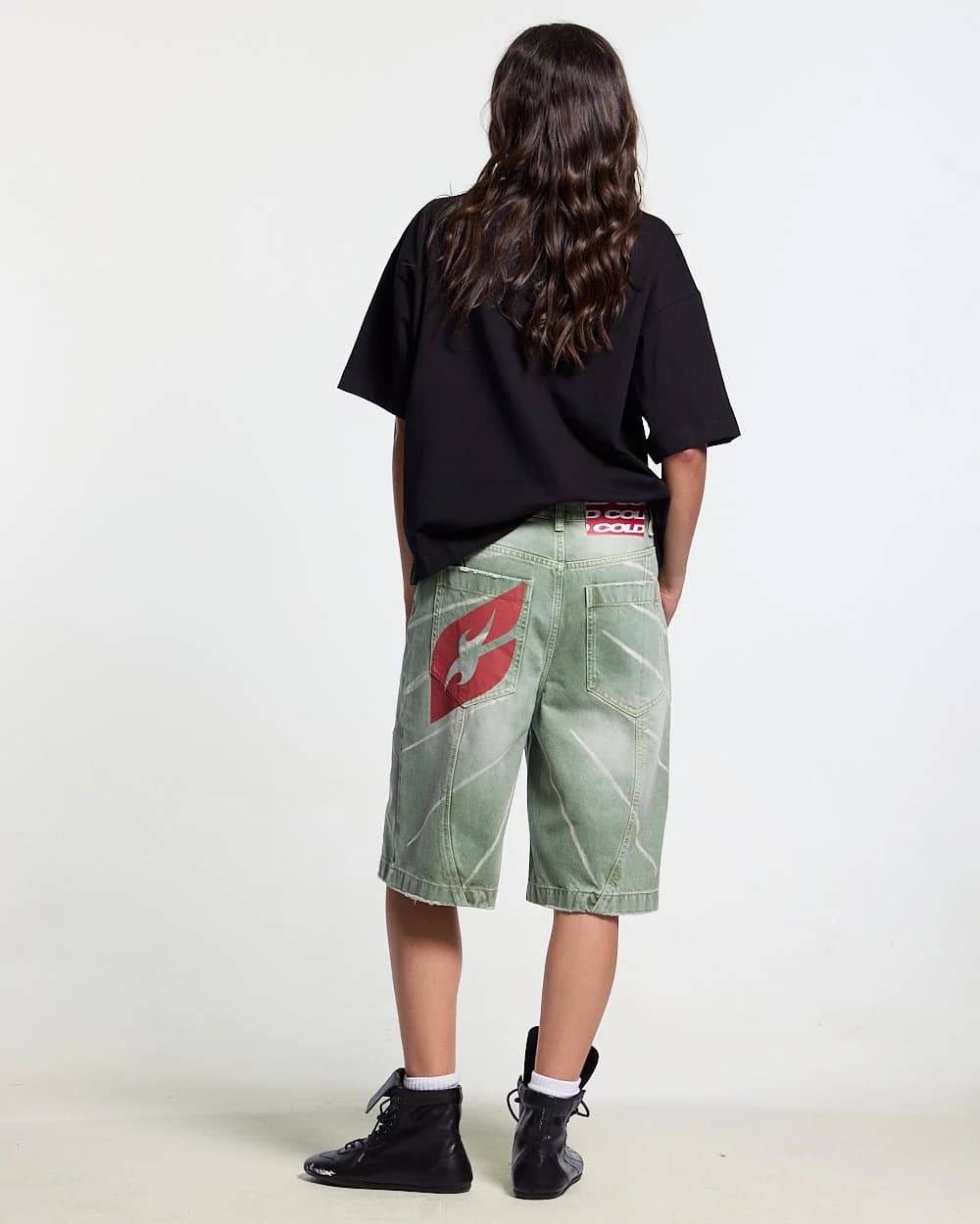 MUSIC RYTHIM SHORTS GREEN 10