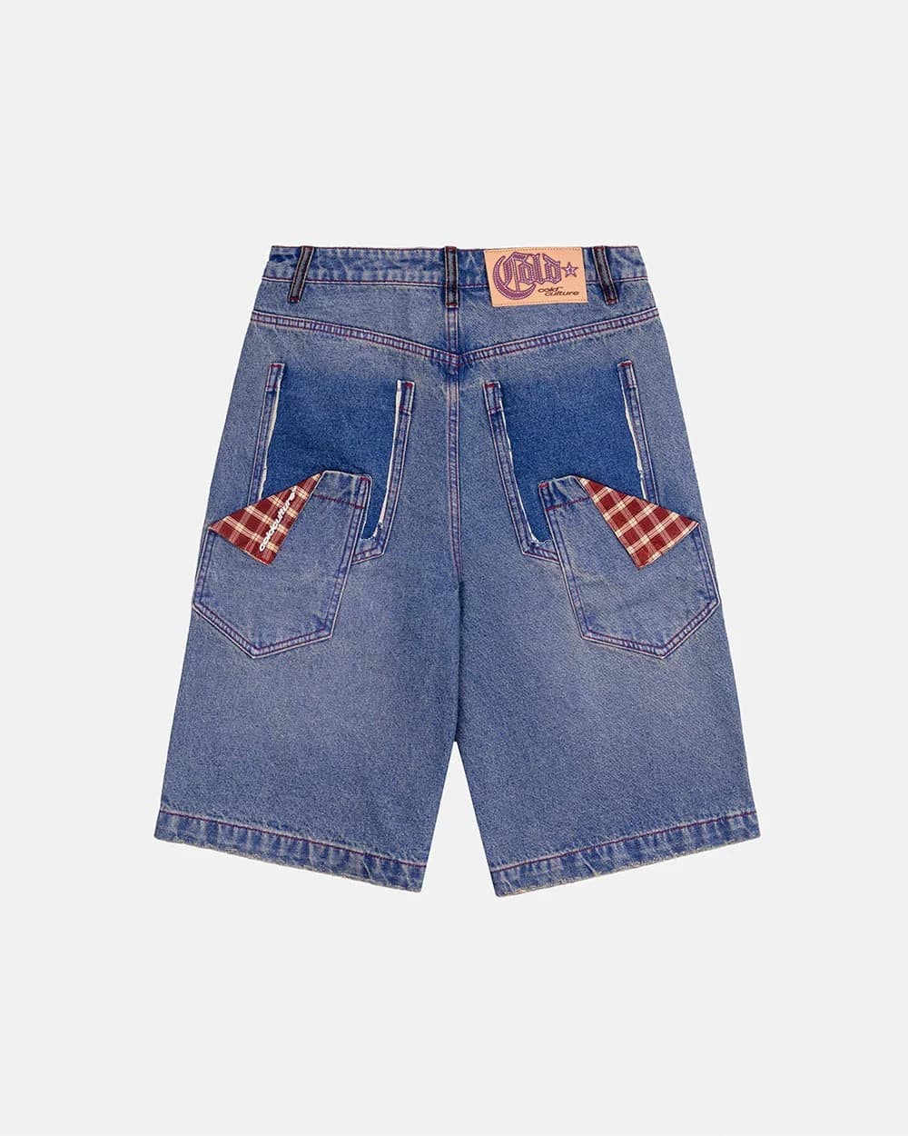 REVIVAL V2 SHORTS MEDIUM DENIM by COLD CULTURE
