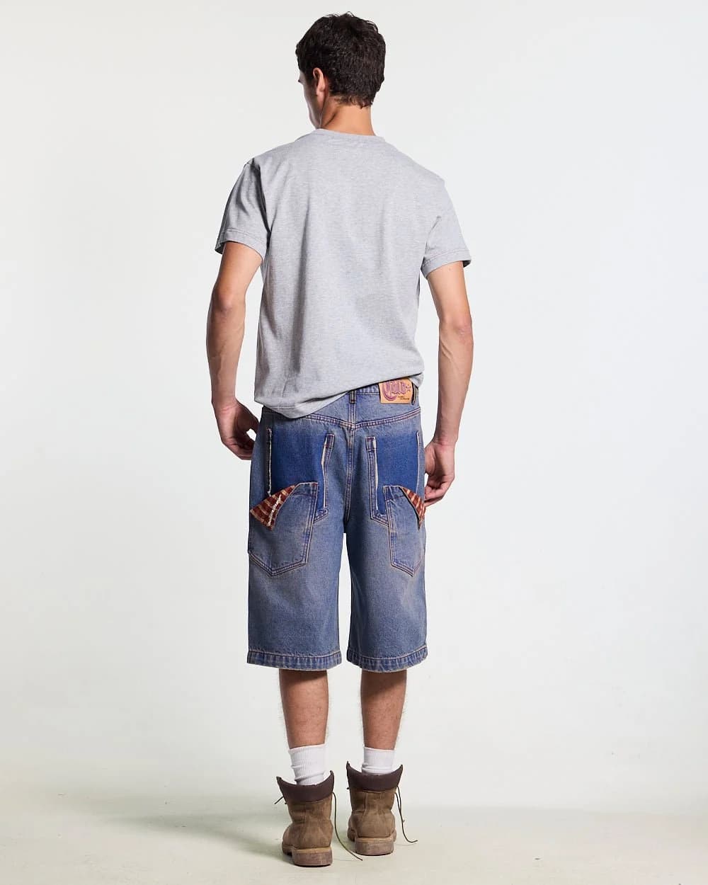 REVIVAL V2 SHORTS MEDIUM DENIM by COLD CULTURE
