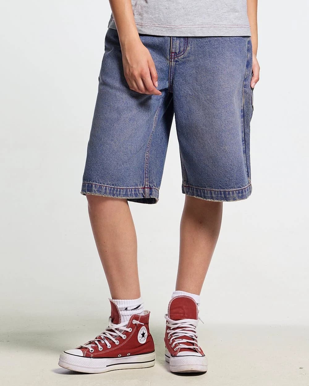 REVIVAL V2 SHORTS MEDIUM DENIM by COLD CULTURE