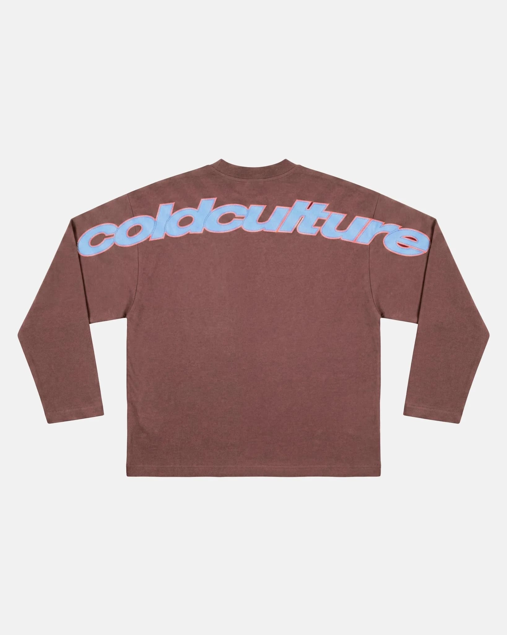 CURVED KNOTS LONGSLEEVE BROWN by COLD CULTURE