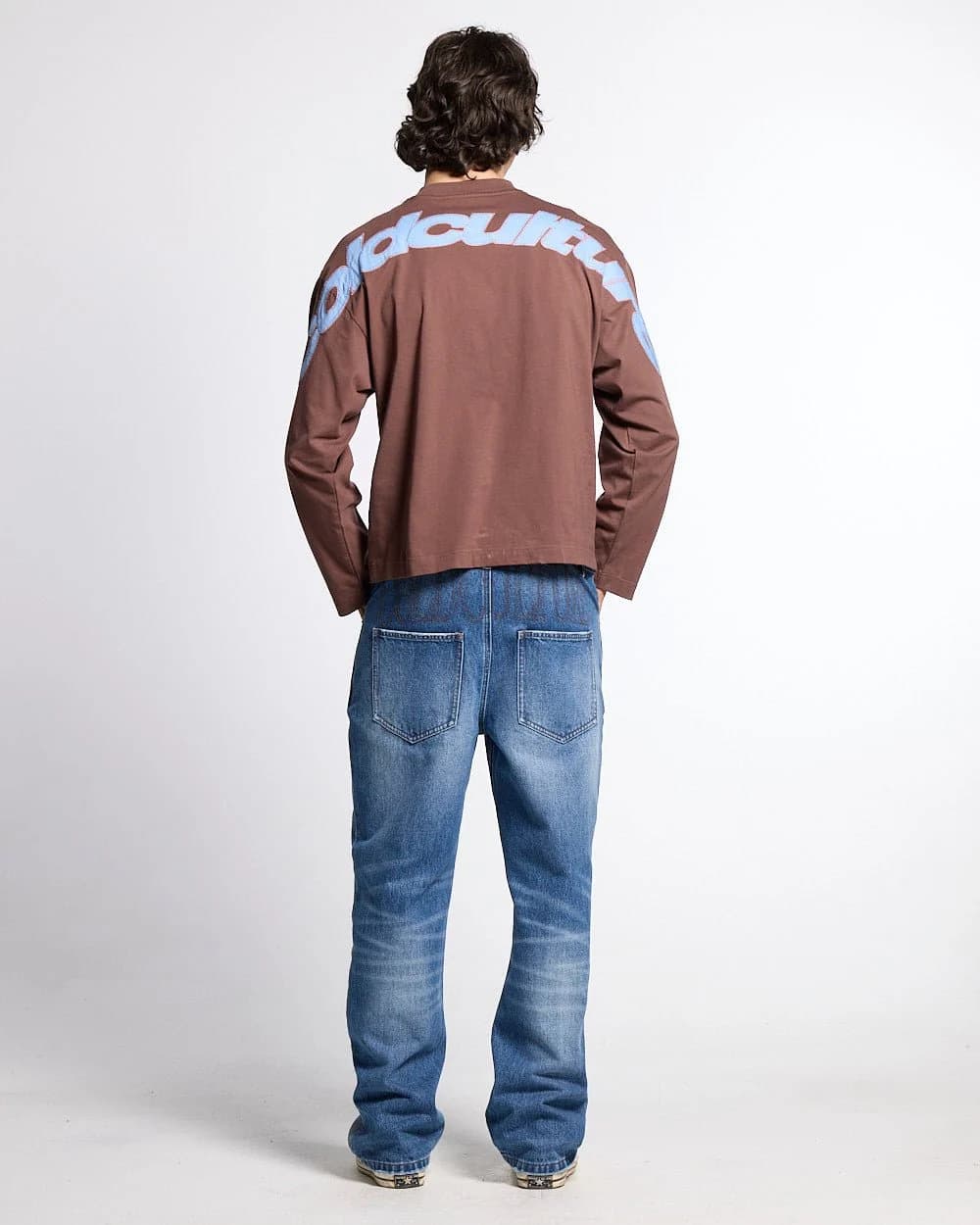CURVED KNOTS LONGSLEEVE BROWN 7