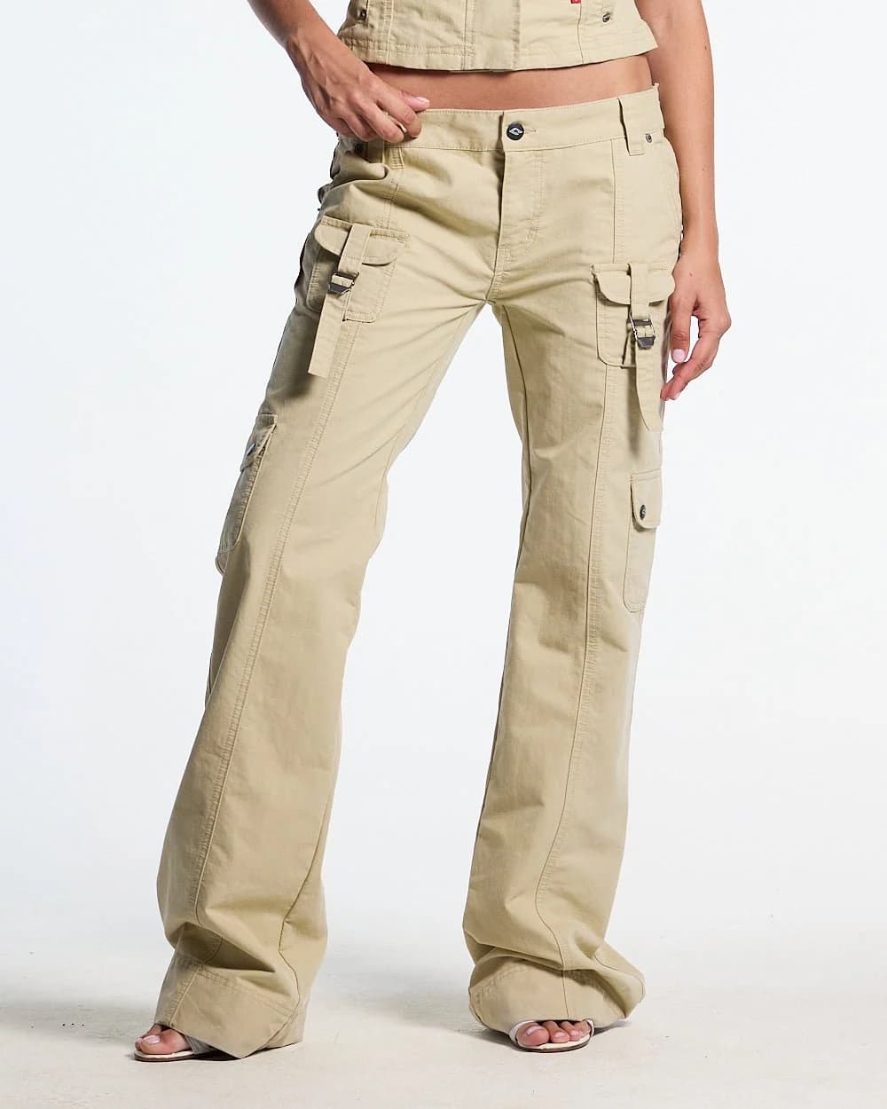ARMY SCRIPT PANTS MILITARY GREEN by COLD CULTURE