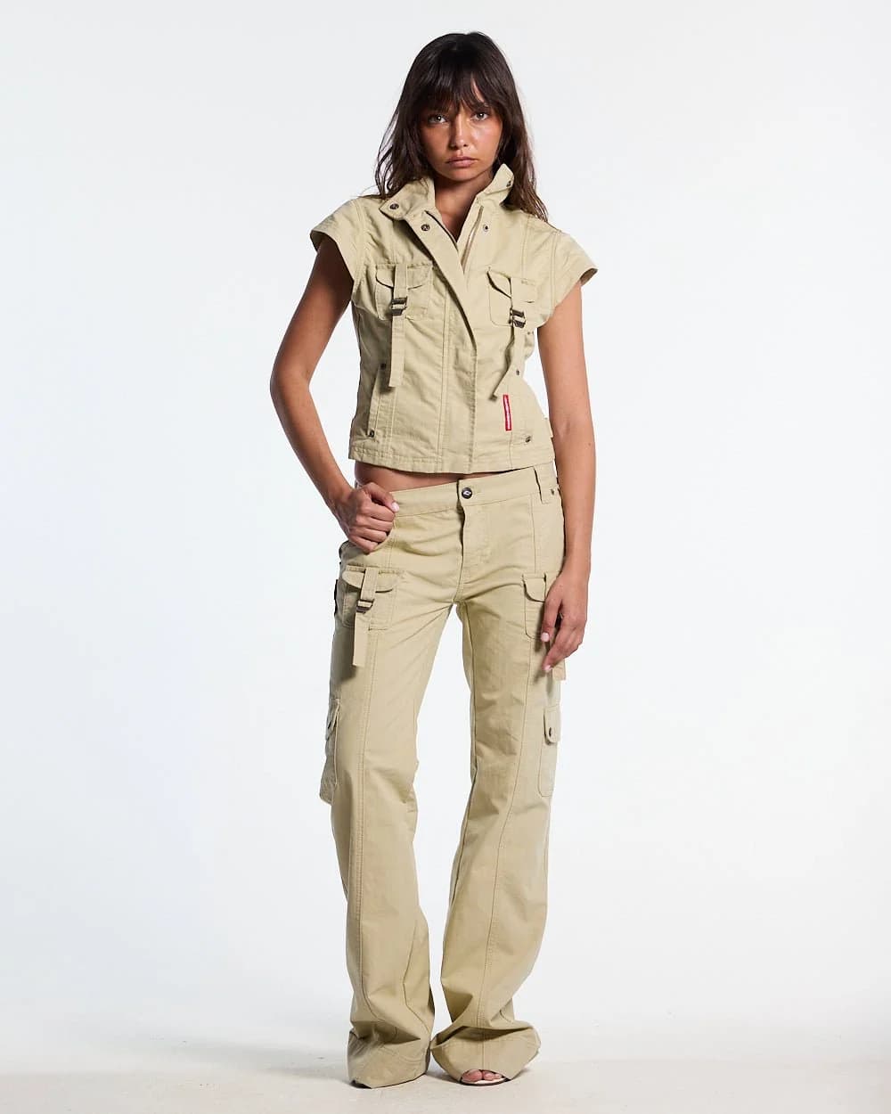 ARMY SCRIPT PANTS MILITARY GREEN 5