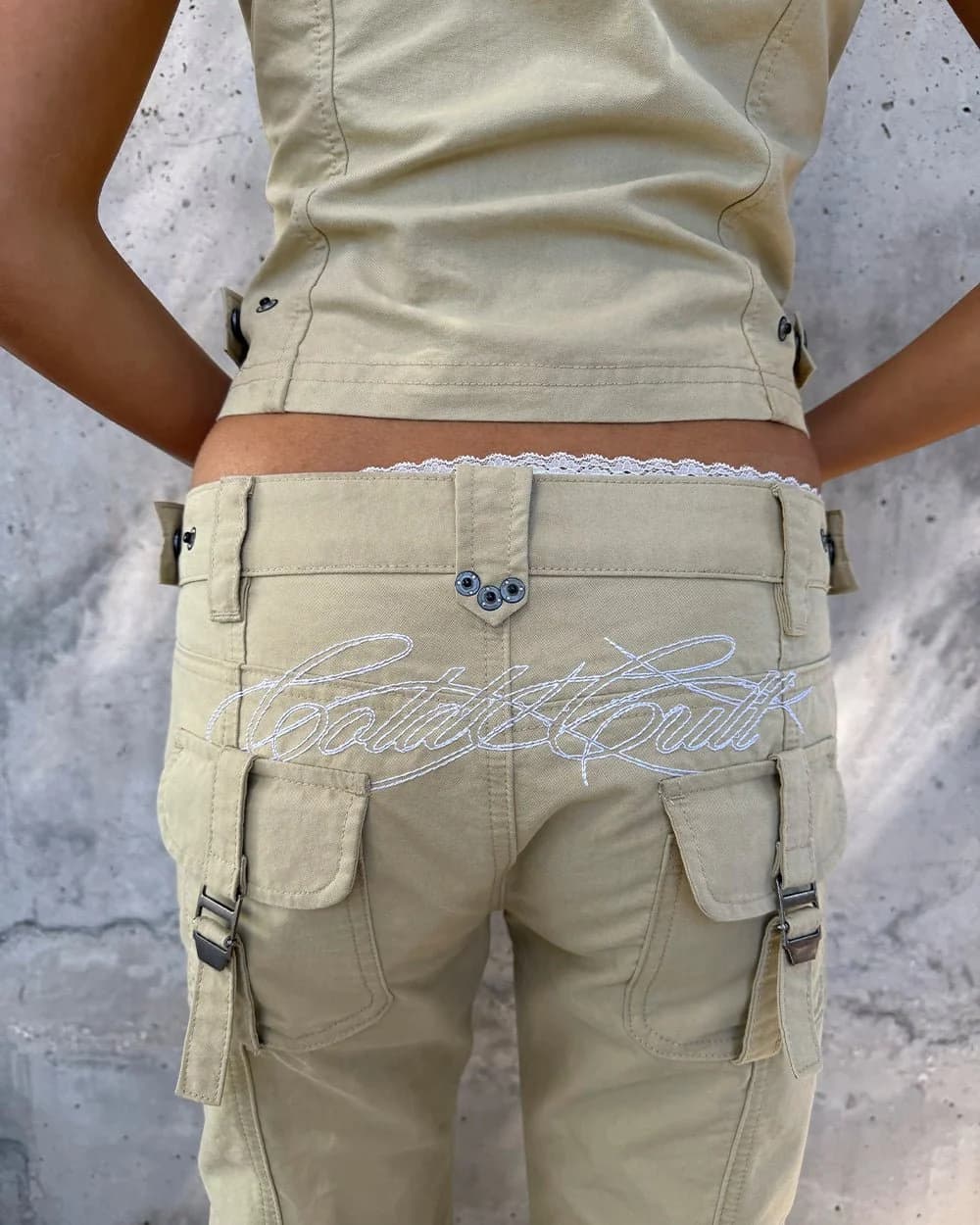 ARMY SCRIPT PANTS MILITARY GREEN 10