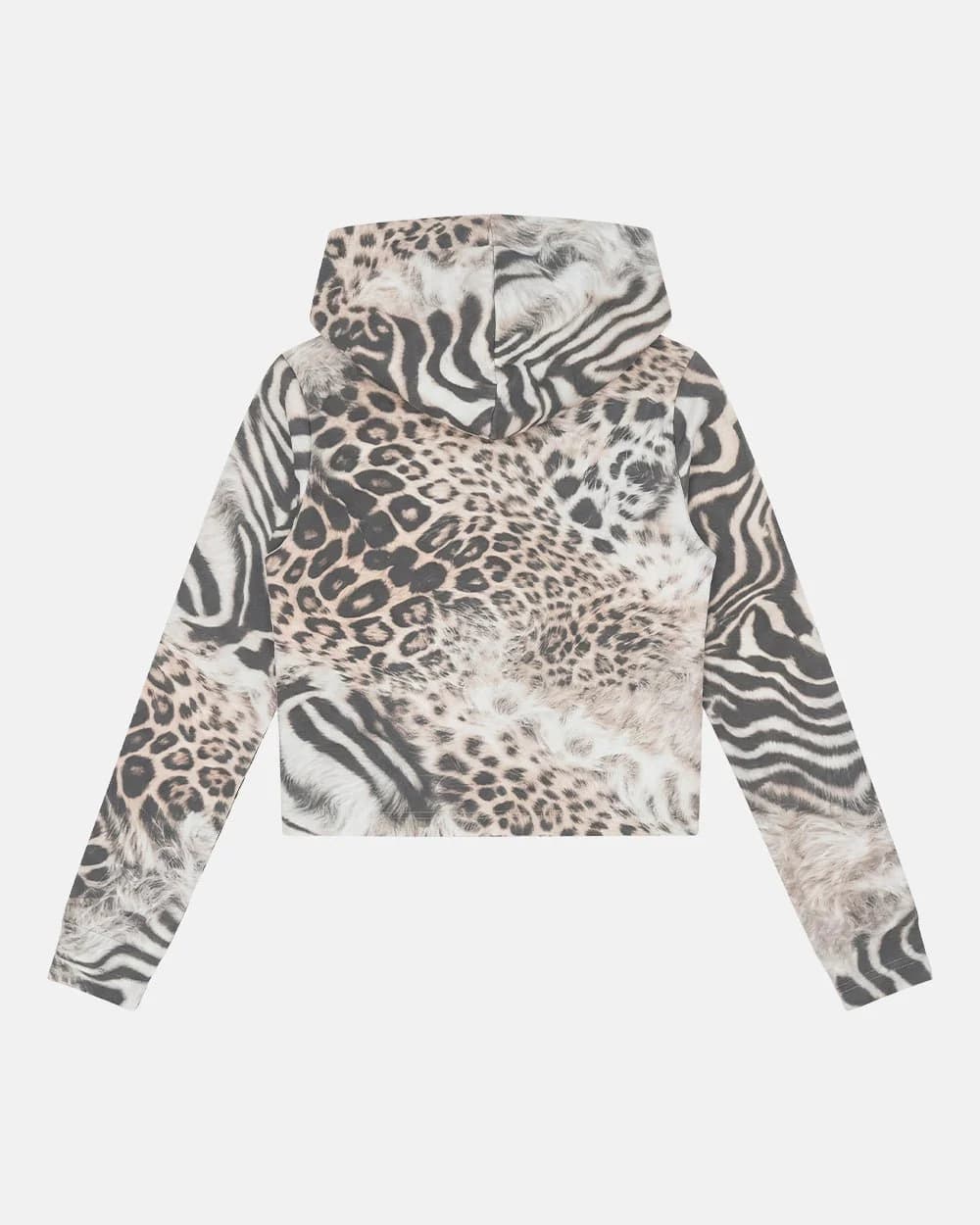 BLING ZIP HOODIE LEOPARD 3
