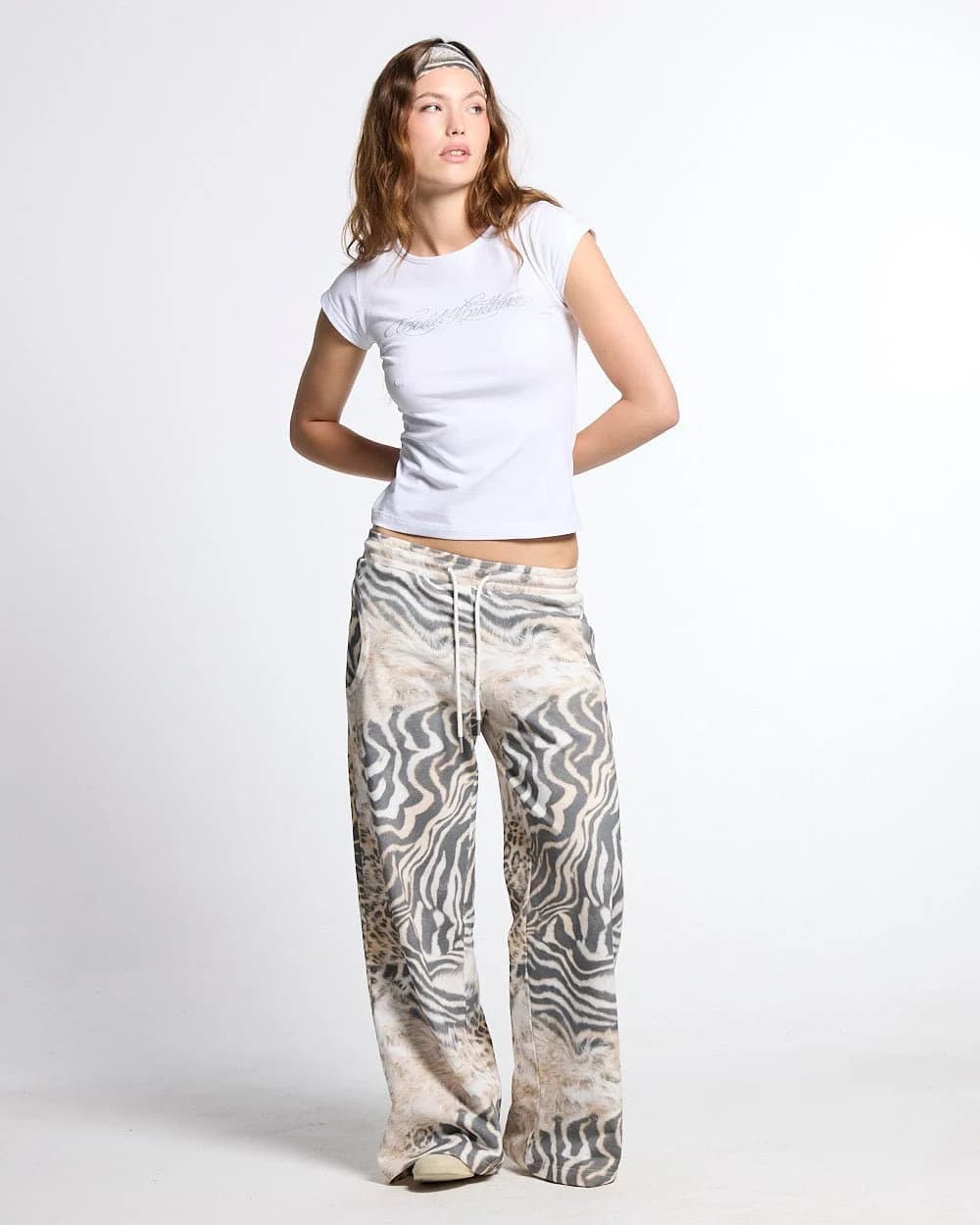 BLING BABY TEE WHITE 5
