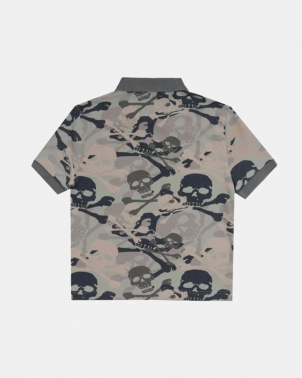 NIGHTSKULL POLO GREY 3