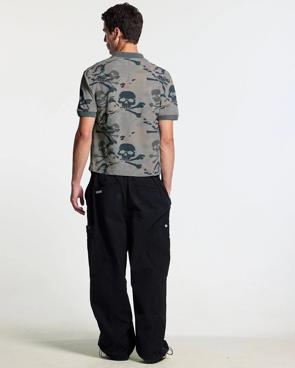 NIGHTSKULL POLO GREY 7