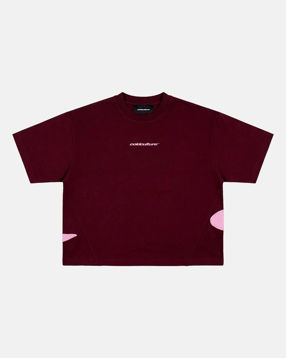 DISTRESS DEFENSE TEE BURGUNDY 4