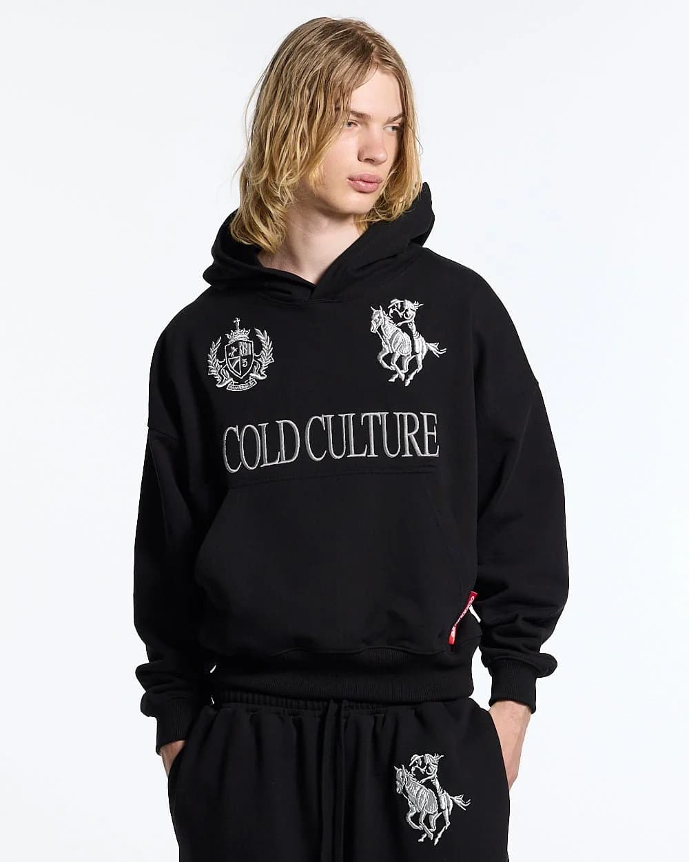 RIDING CLUB HOODIE BLACK 2