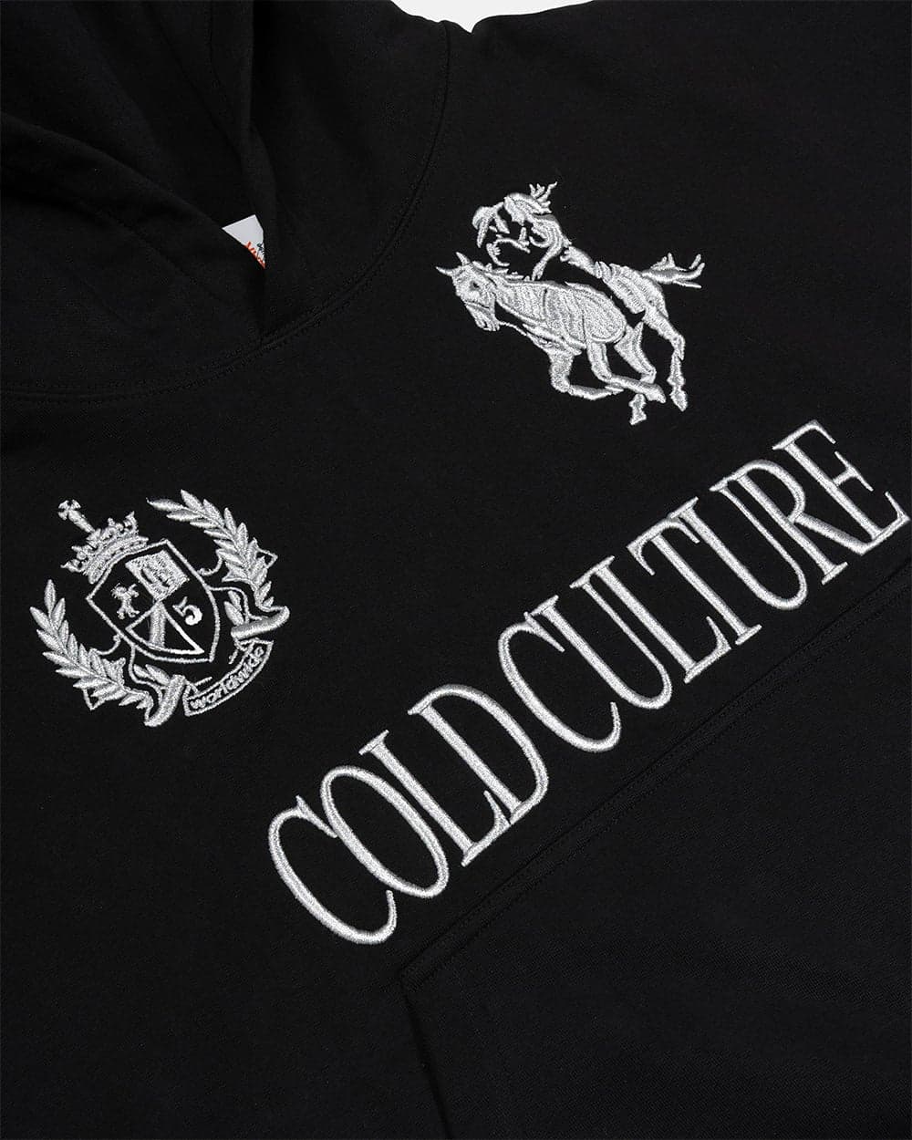 RIDING CLUB HOODIE BLACK 6
