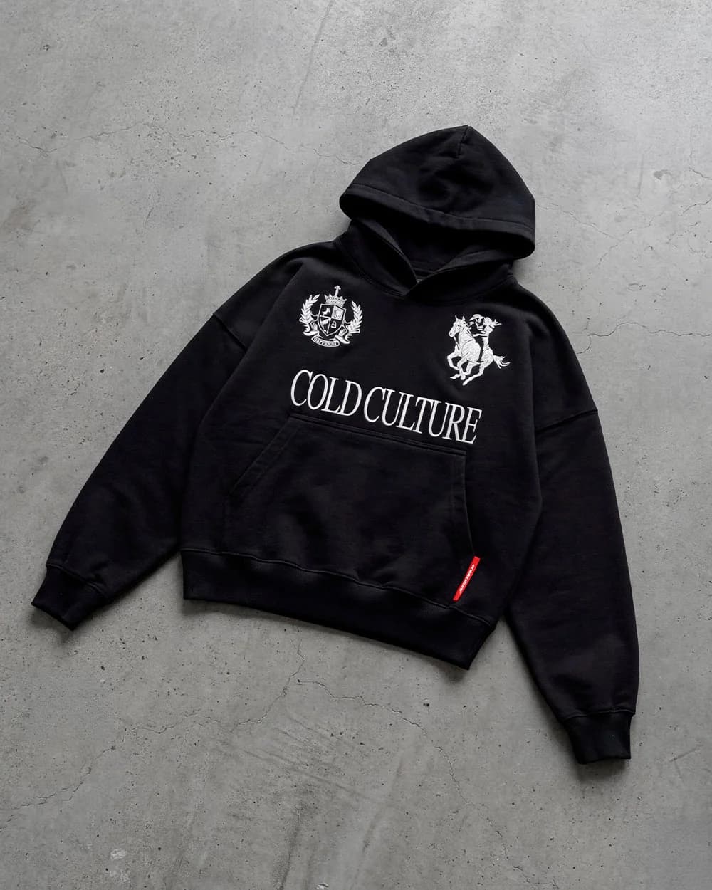RIDING CLUB HOODIE BLACK 12
