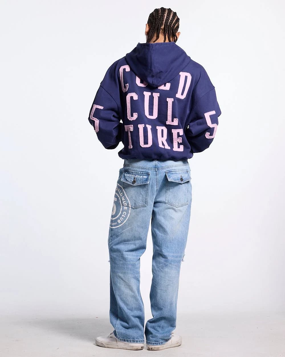 OVERTAKE HOODIE NAVY 5