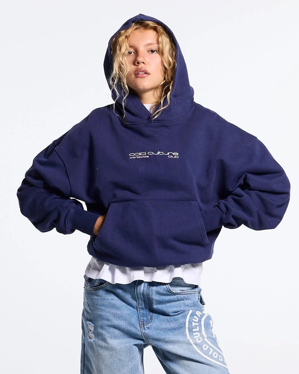 OVERTAKE HOODIE NAVY 8