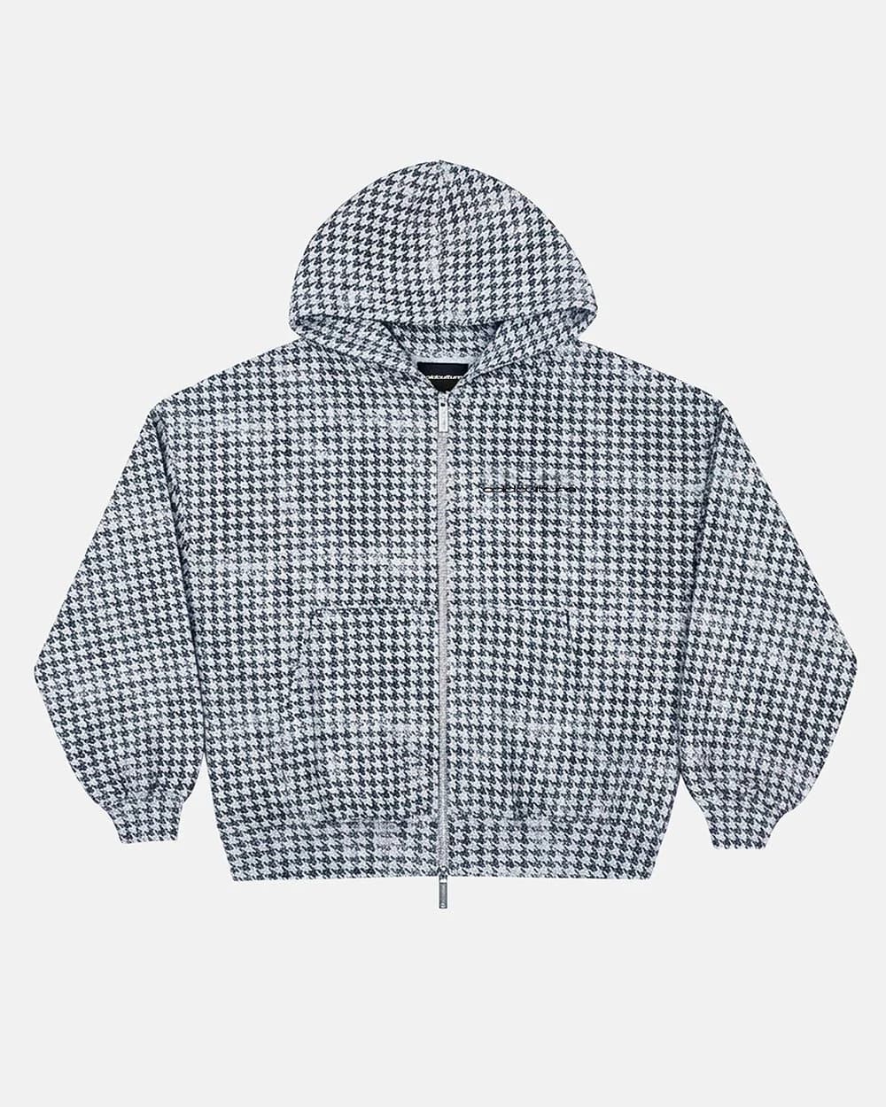 MAISON STREET ZIP HOODIE HEATHER GREY by COLD CULTURE