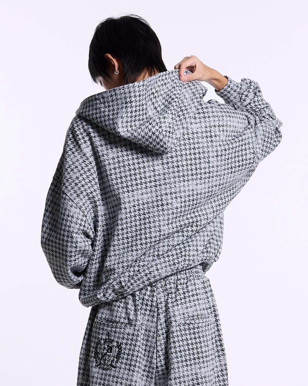 MAISON STREET ZIP HOODIE HEATHER GREY 4