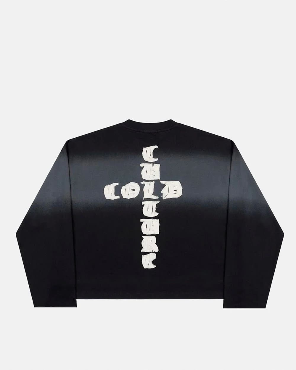 CROSSED LONGSLEEVE BLACK 3