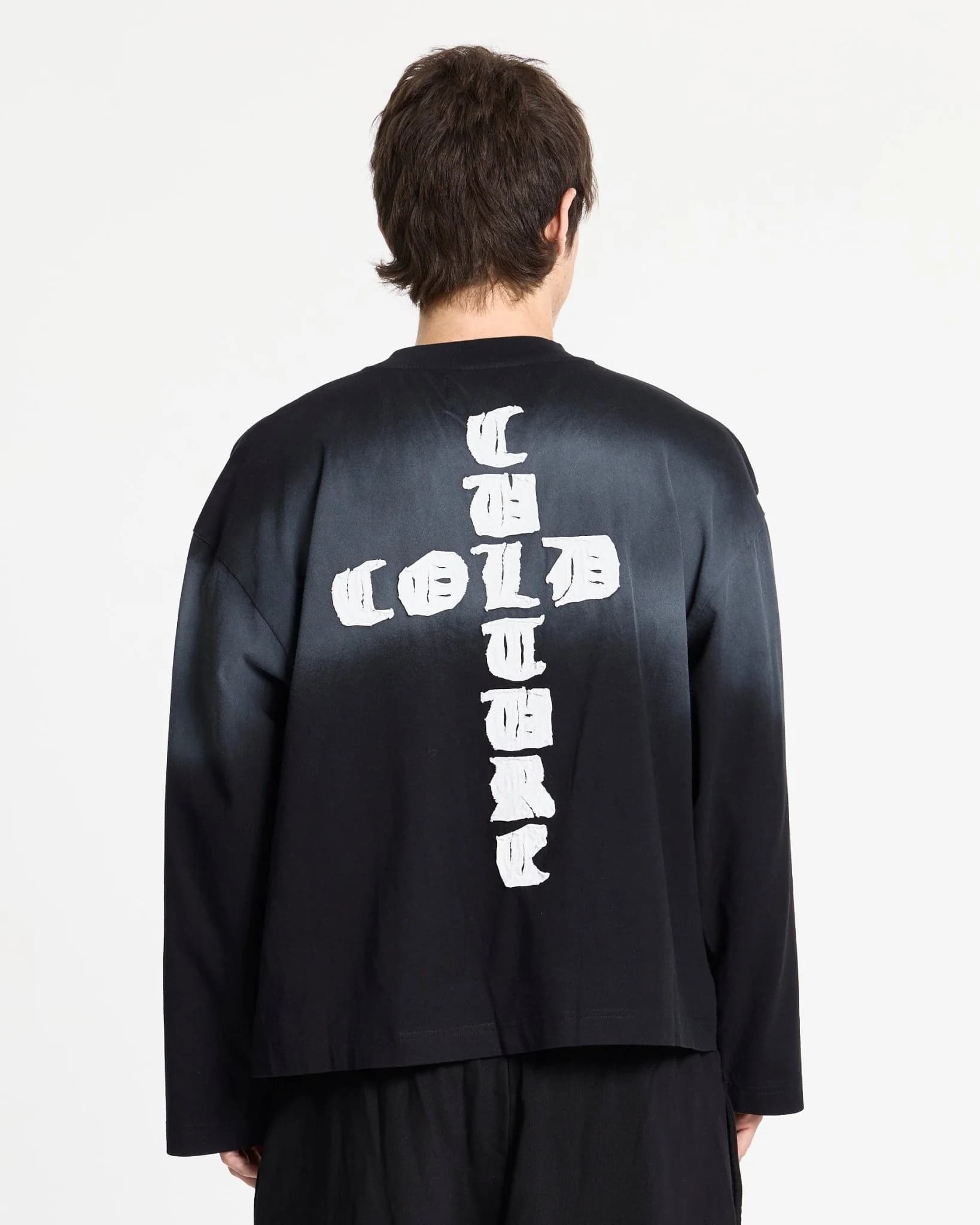 CROSSED LONGSLEEVE BLACK 4