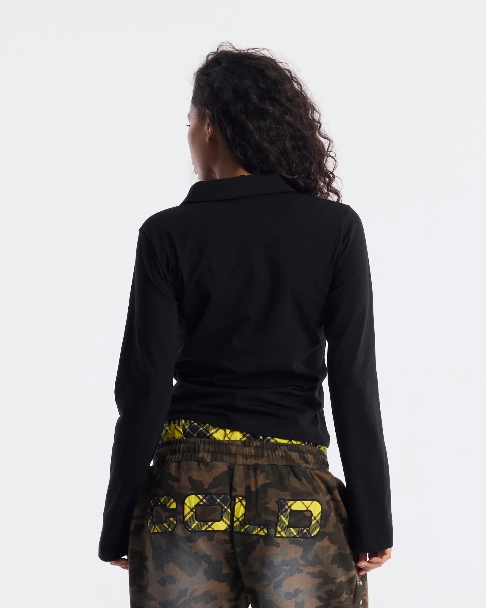 CLUB LONGSLEEVE POLO BLACK 8