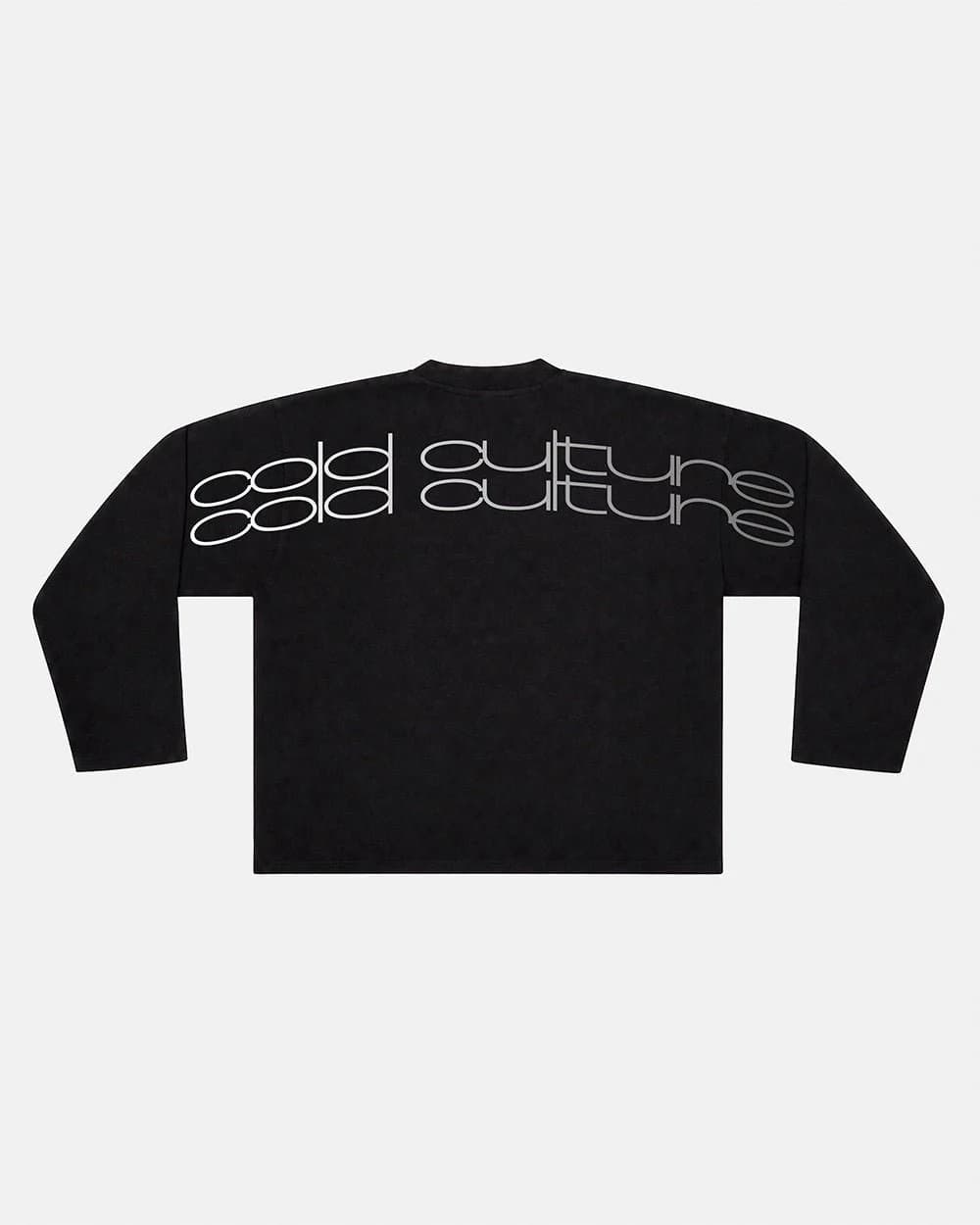 SKID CURVED LONGSLEEVE BLACK by COLD CULTURE