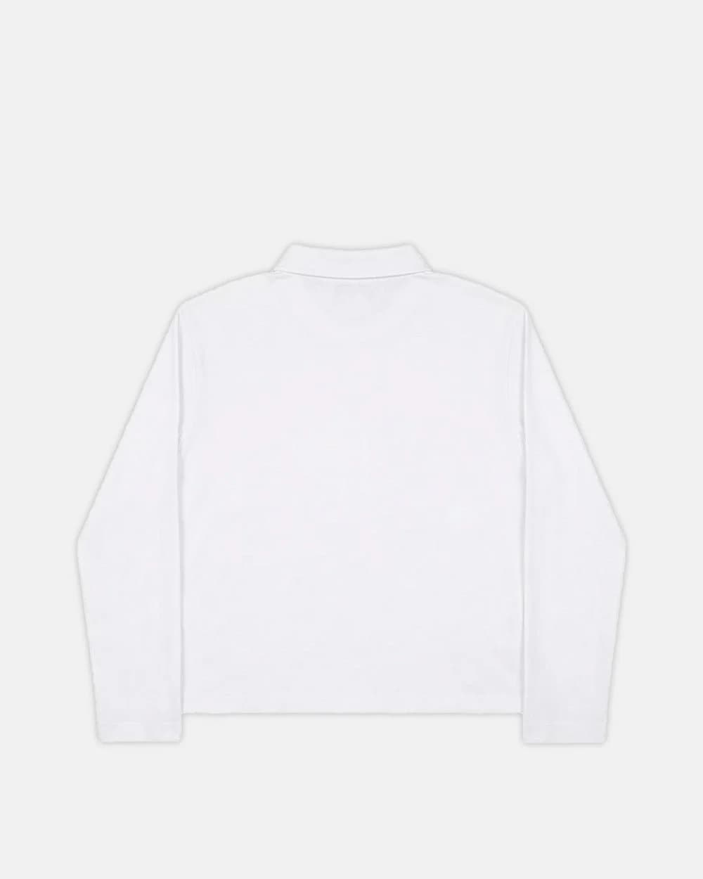 CLUB LONGSLEEVE POLO WHITE 3